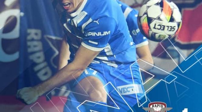 rapid invinge universitatea craiova cu 1 0