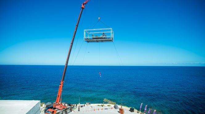 saptamana incepe la power couple cu o provocare neasteptata pentru barbati proba de perspicacitate si indemanare la inaltime