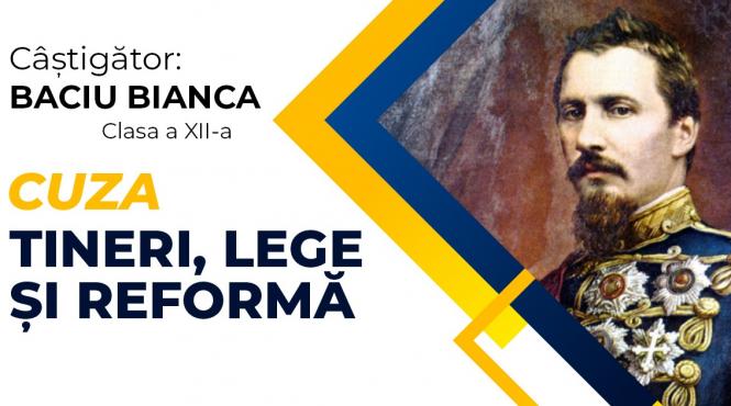 reforma inspirata de spiritul lui cuza fundatia dan voiculescu pentru dezvoltarea romaniei premiaza ideea inovatoare a unei tinere din ludus mures