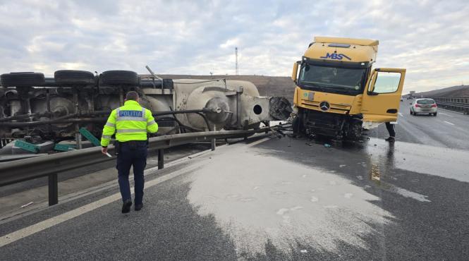 autocisterna rasturnare judetul cluj