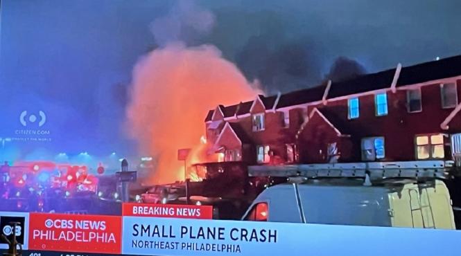 avion sase persoane bord prabusit cartier philadelphia