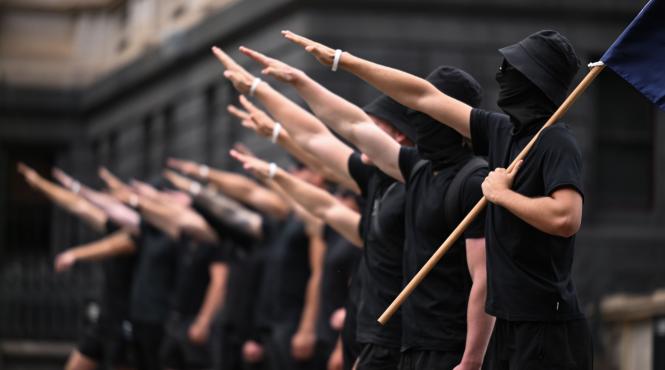 inchisoare salut nazist australia