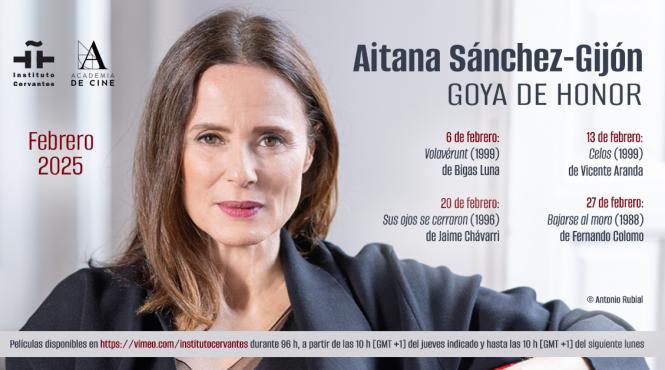 serie de filme online dedicata actritei aitana sanchez gijon laureata premiului goya de onoare 2025