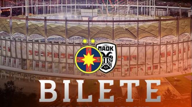 zeci mii bilete fcsb paok salonic vandute 24 de ore
