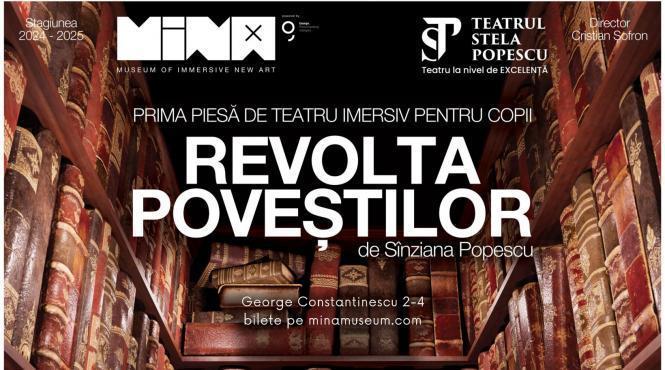 pe 15 si 22 februarie o noua invitatie la teatru imersiv la mina cu revolta povestilor o productie teatrul stela popescu