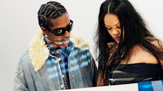 rapper a ap rocky iubit rihanna achitat hollywood