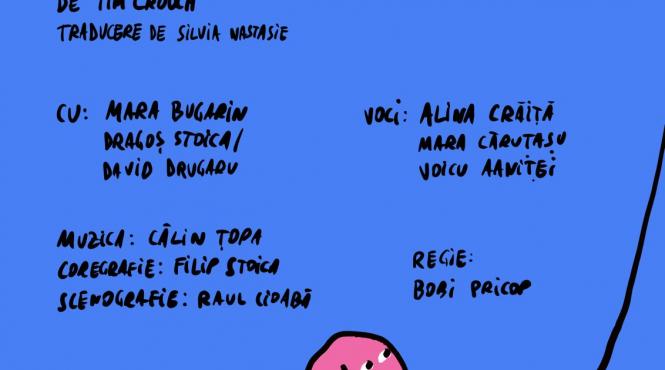 premiera la teatrul masca pe 8 si 9 martie 2025 toto pe un text de tim crouch regia bobi pricop