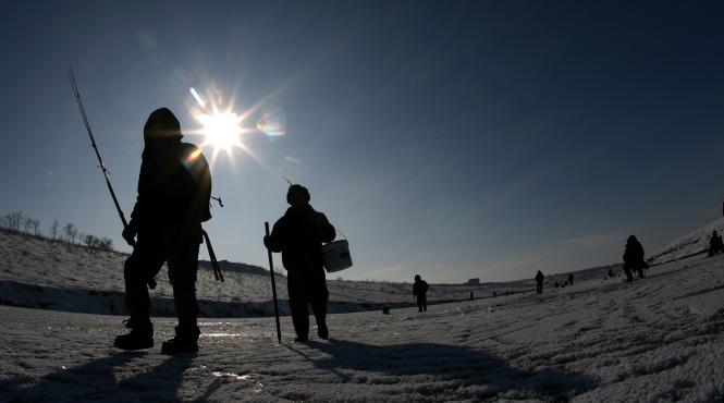 pescuit copca frig pasiune pescari