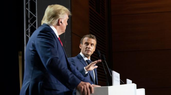 macron trump ucraina