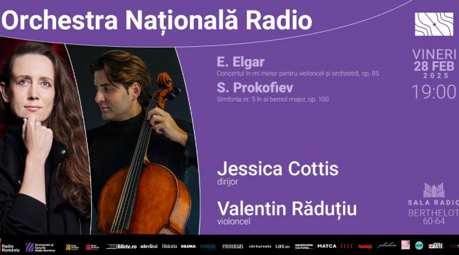 doi invitati de top la sala radio dirijoarea jessica cottis si violoncelistul valentin radutiu