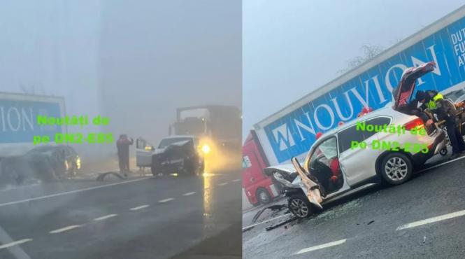 accident grav patru victime bacau autoturisme tir