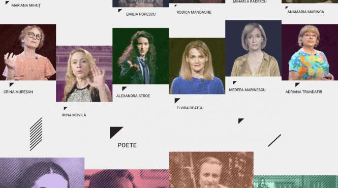 aplauze pentru poet la feminin un proiect online lansat in martie 2025 galeria online a actritelor care recita din poete si poeti consacrati ai literaturii romane