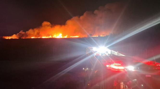 nu ne invatam minte incendiu de proportii in delta dunarii