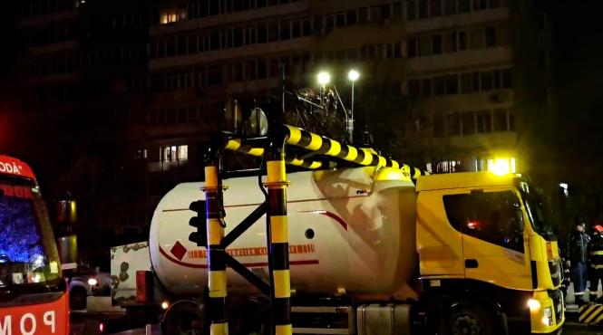 pericol urias cisterna gpl blocata pasajul unirii