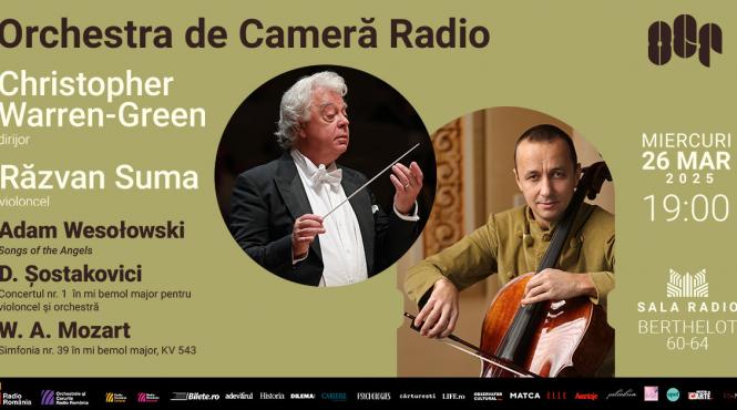 violoncelistul razvan suma canta sostakovici la sala radio