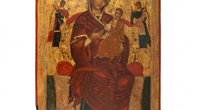 arta religioasa din vremea domnitorilor mihai viteazul si constantin brancoveanu in licitatia de paste de la artmark