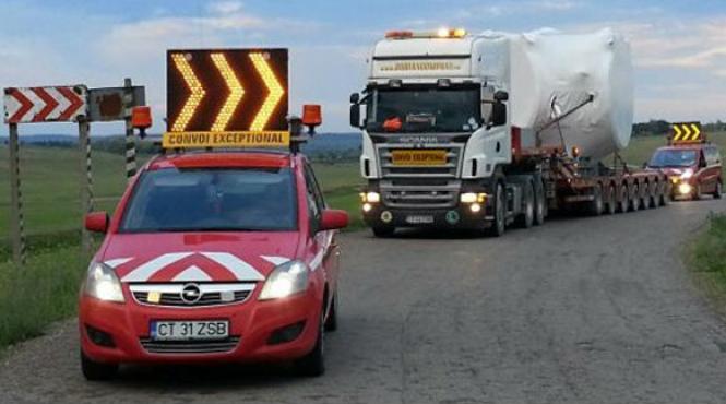 noua transporturi agabaritice traverseaza romania aceasta noapte