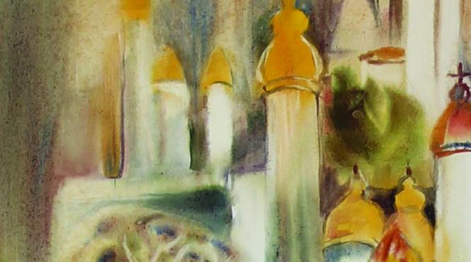 expozitia cerul pamantul si cuvantul o retrospectiva virginia baz baroiu la muzeul national de arta timisoara