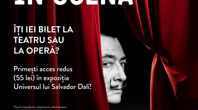 dali intra in scena atat prin premiera pentru public a dali show cat si printr un parteneriat cu teatrele si operele de stat din cluj