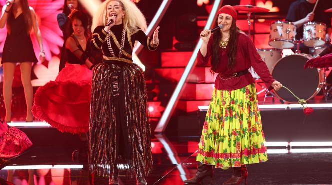 show total maine la te cunosc de undeva emy alupei si laila hafiz se transforma in loredana si carmen tanase
