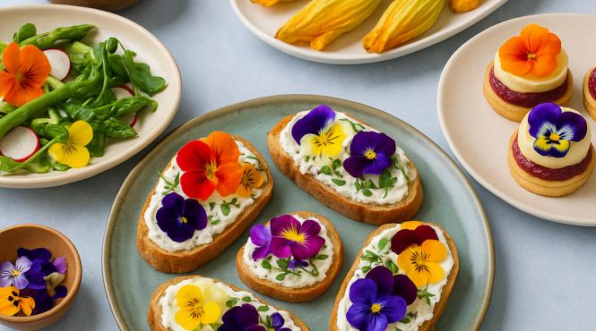 flori comestibile 5 retete spectaculoase lasa invitatii gura cascata masa paste