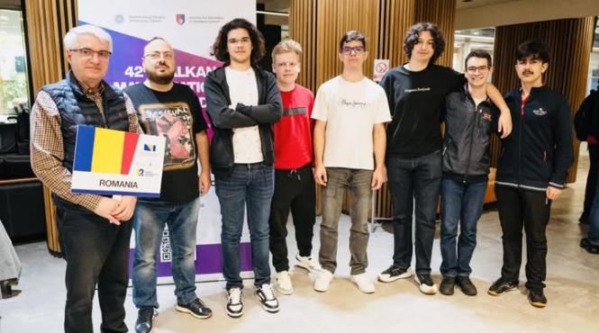 performanta si excelenta romania locul i pe echipe la olimpiada balcanica de matematica