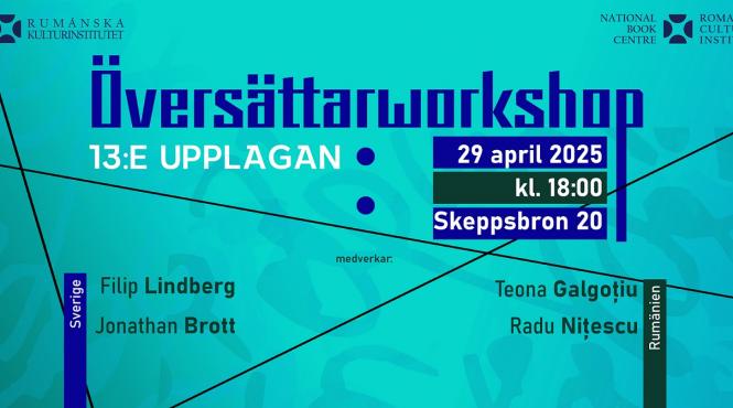 poezia tinerilor in prim plan la atelierul de traduceri romano suedez de la stockholm