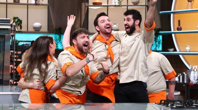 echipa portocalie o noua victorie la chefi la cutite diseara cursa culinara nebuna un preparat la fiecare zece minute chef orlando proba asta este criminala