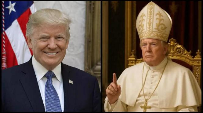 trump imagine ai rolul papei gluma expertii nu este ras