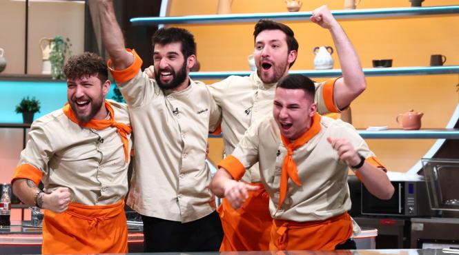 echipa portocalie a castigat battle ul de aseara chefi la cutite anda podoaba a parasit competitia dupa proba eliminatorie