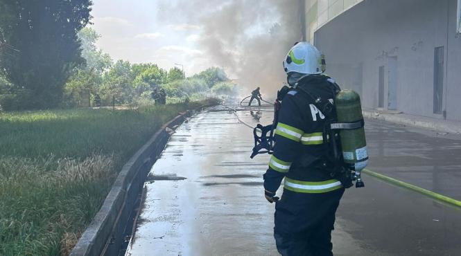 incendiu centru comercial renovare arad