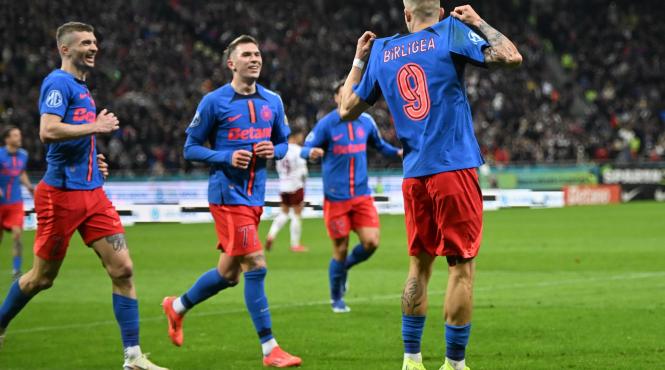 superliga u cluj fcsb etapa a opta play off