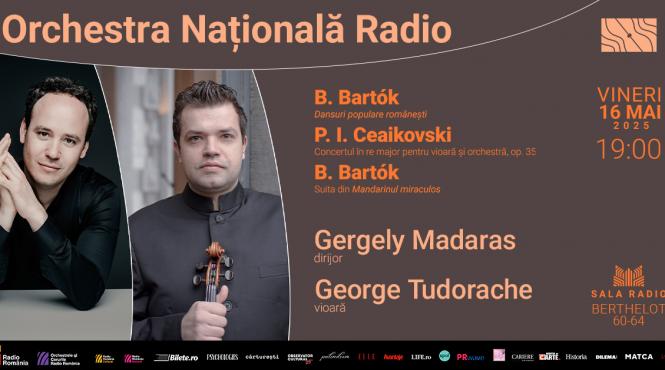 prim violonist al orchestrei filarmonice din liege belgia george tudorache canta ceaikovski la sala radio