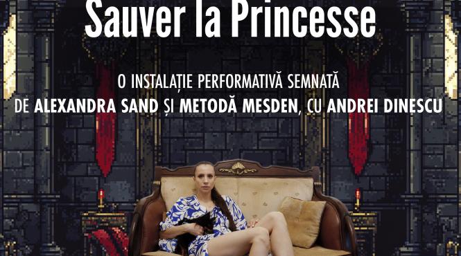 instalatia performativa sauver la princesse prezentata in premiera la institutul francez din romania la bucuresti in cadrul rdw design go
