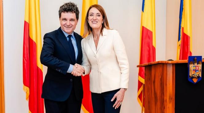 nicusor dan intalnire presedinta parlamentului european