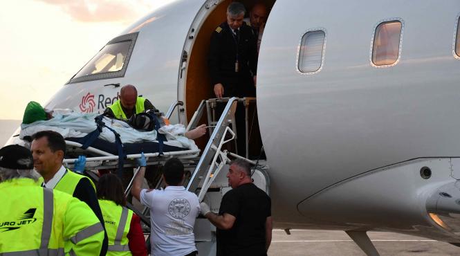 avion scandal persoane debarcate