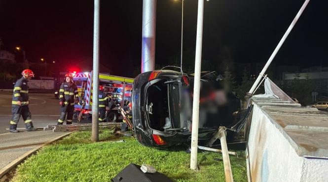 accident mortal cluj napoca victima scoasa masina rasturnata