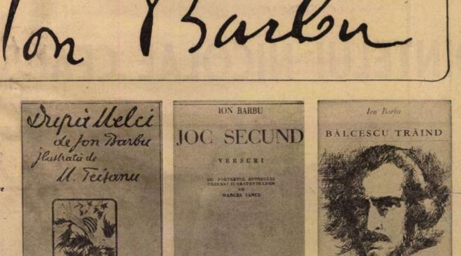 ion barbu sfidatorul suprem al gandirii lenese