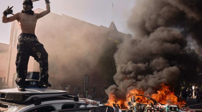 trump arestare guvernator californial proteste los angeles