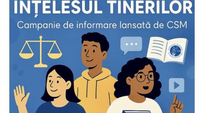 csm campanie online tineri justitie