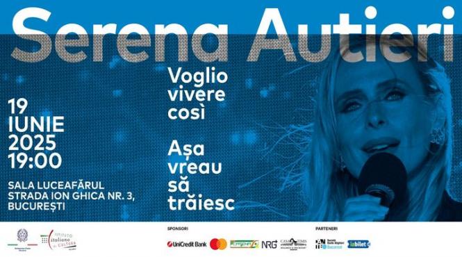 concert extraordinar serena autieri voglio vivere cosi asa vreau sa traiesc