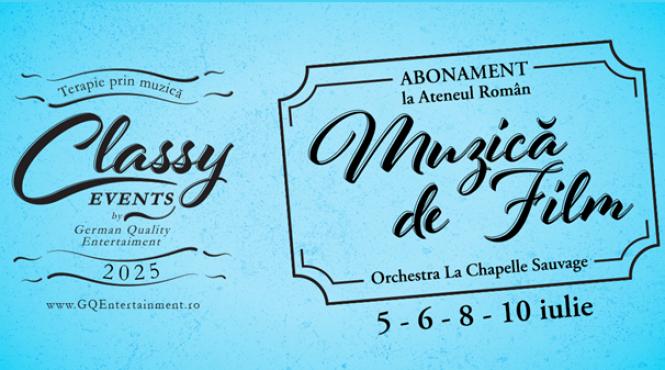 muzica de film la ateneul roman orchestra la chapelle sauvage