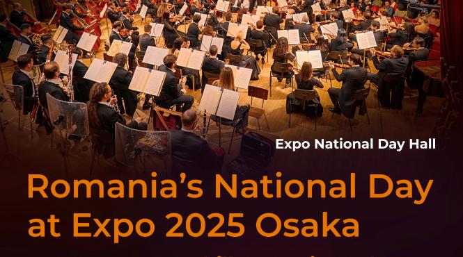 romania se face auzita la osaka in japonia filarmonica george enescu din bucuresti canta la expo 2025