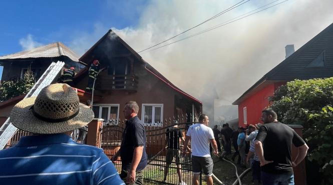 energie electrica intrerupta lapus incendiu afectat doua imobile