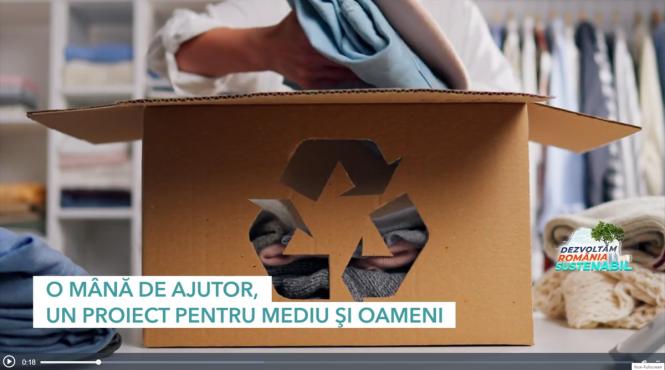 o mana de ajutor un proiect pentru mediu si oameni