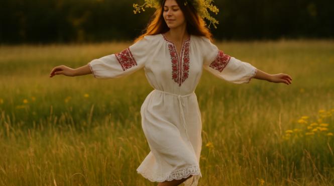 traditii romanesti de dragaica cum se impletesc cununile magice ale sanzienelor