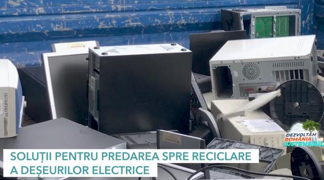 solutii pentru predarea spre reciclare a deseurilor electrice