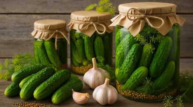 cei mai buni castraveti murati de vara fara otet gata in 3 zile