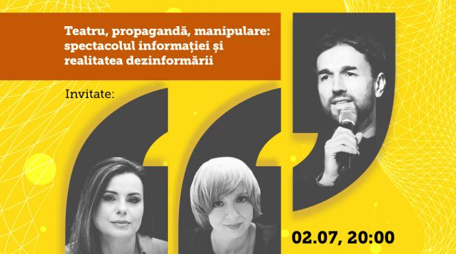 despre teatru propaganda manipulare cu gianina carbunariu si emilia sercan la anotimpurile dialogului despre teatru cu octavian saiu