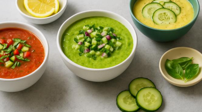 supe reci de vara retete racoritoare pentru zile fierbinti